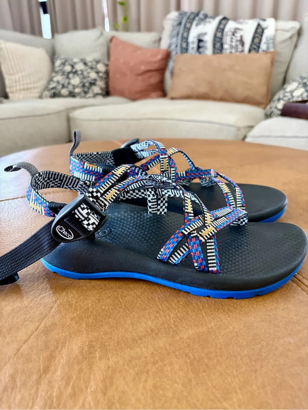 Chaco Kids ZX/1 EcoTread Sandals Size 4 Outdoor Hiking Adventure Sandals